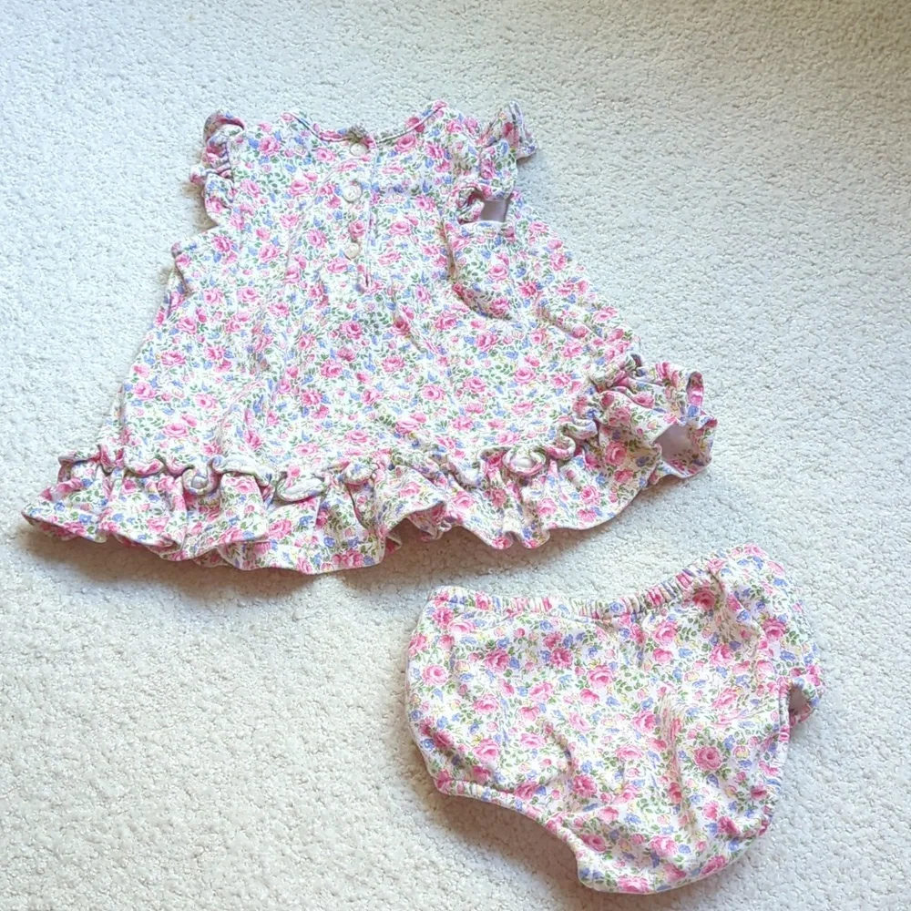 3 For $30. Ralph Lauren floral outfit and socks